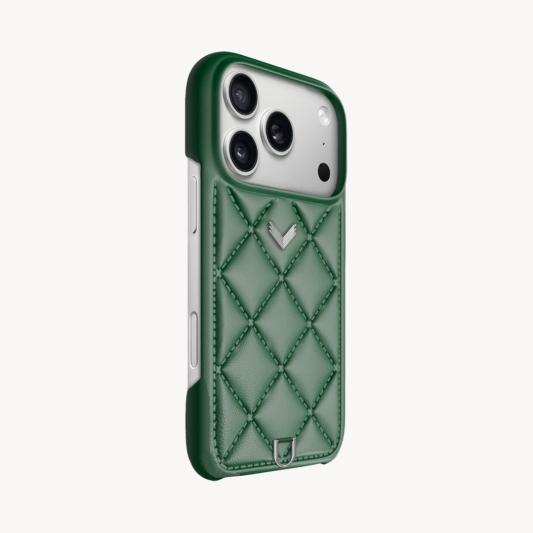 iPhone 17 Pro Phone Case, Calf Leather