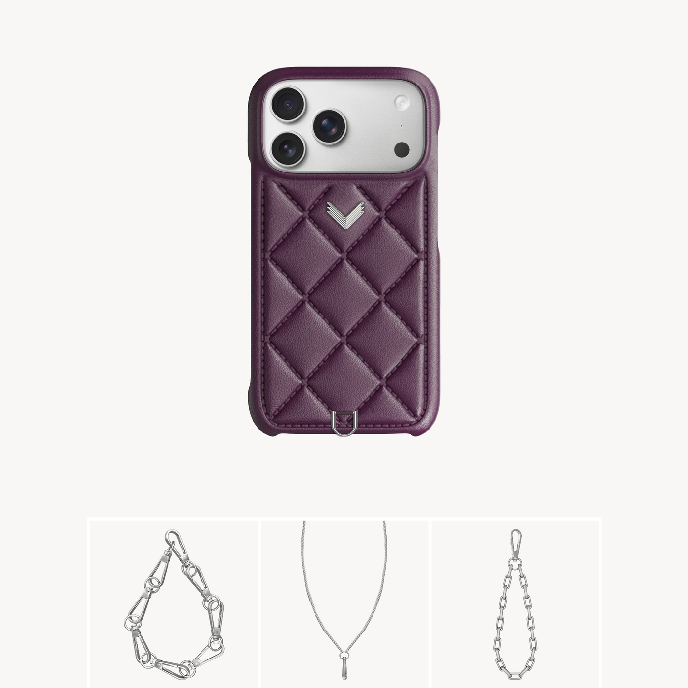 iPhone 16 Pro Max Phone Case, Calf Leather