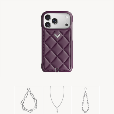 iPhone 16 Pro Max Phone Case, Calf Leather