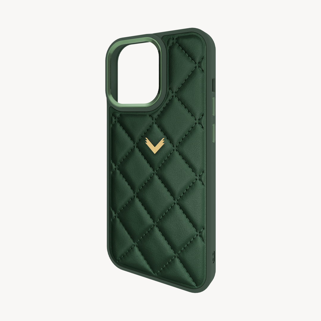 iPhone 14 Pro Phone Case, Calf Leather