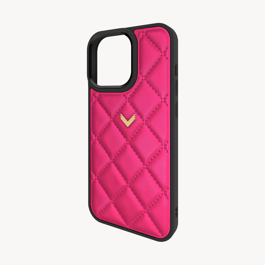 iPhone 14 Pro Phone Case, Calf Leather