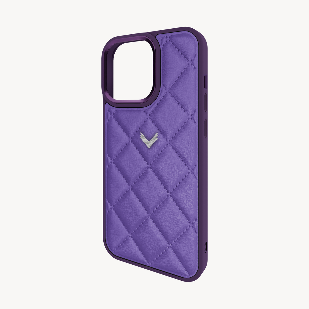 iPhone 14 Pro Phone Case, Calf Leather