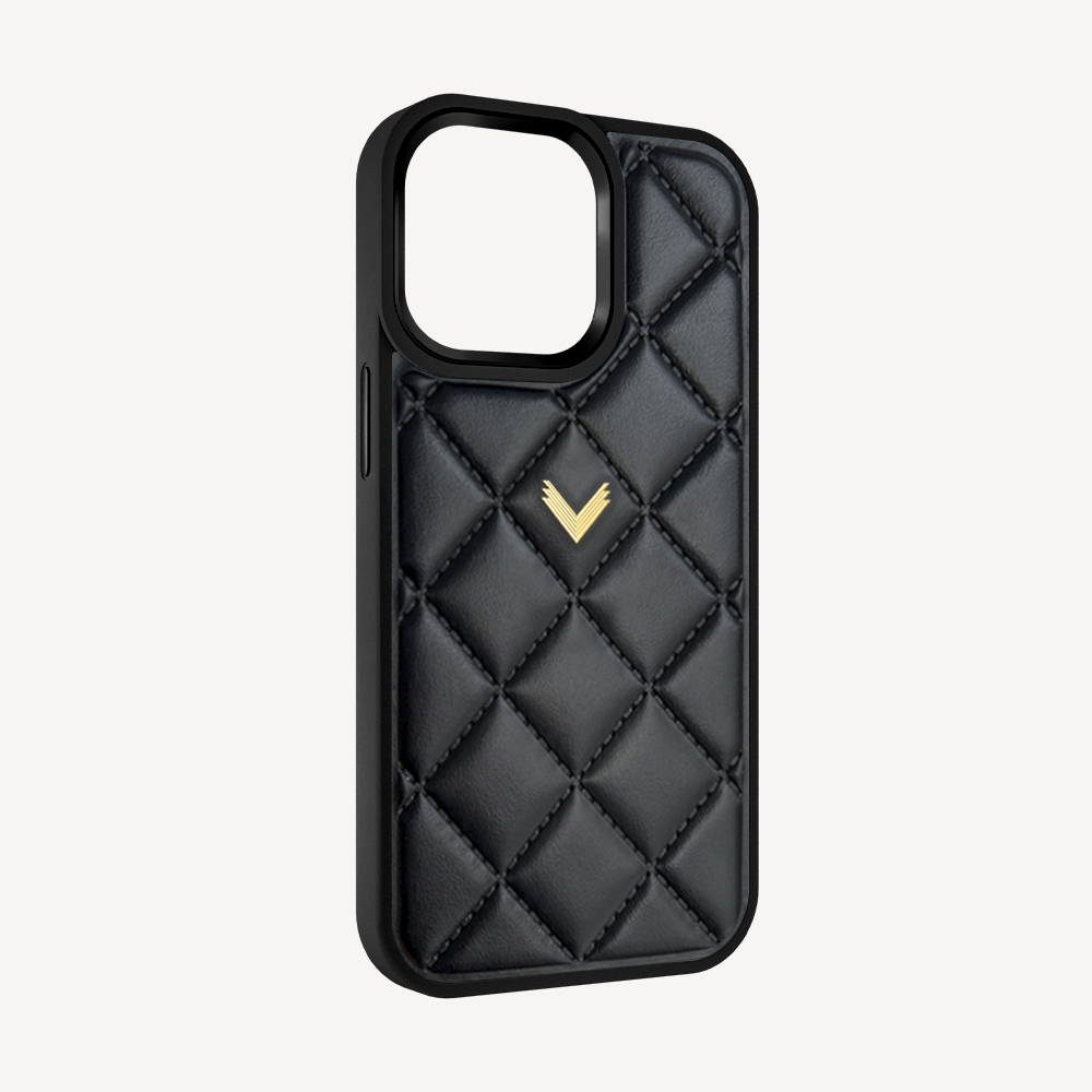 iPhone 13 Pro Max Phone Case, Calf Leather