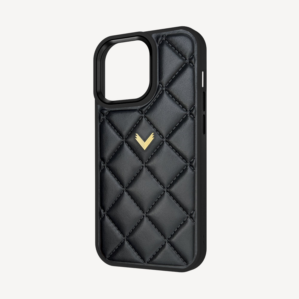 iPhone 14 Pro Max Phone Case, Calf Leather