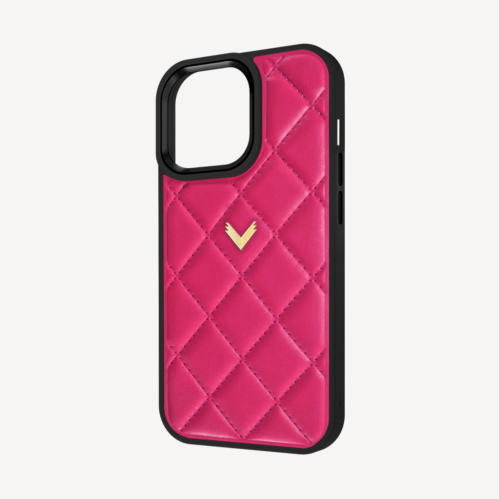 iPhone 13 Pro Max Phone Case, Calf Leather