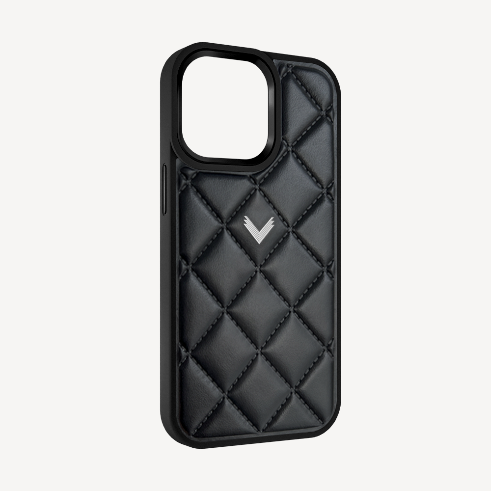 iPhone 13 Pro Max Phone Case, Calf Leather