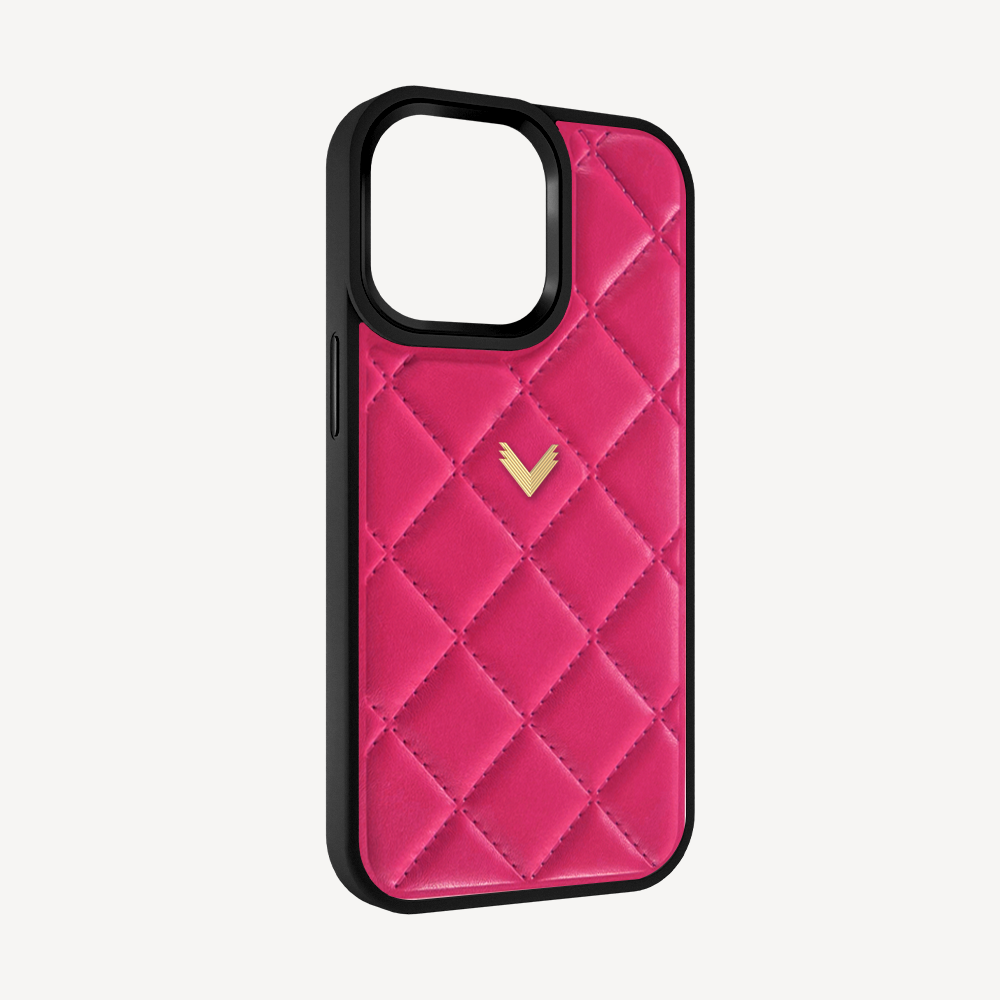 iPhone 15 Pro Max Phone Case, Calf Leather