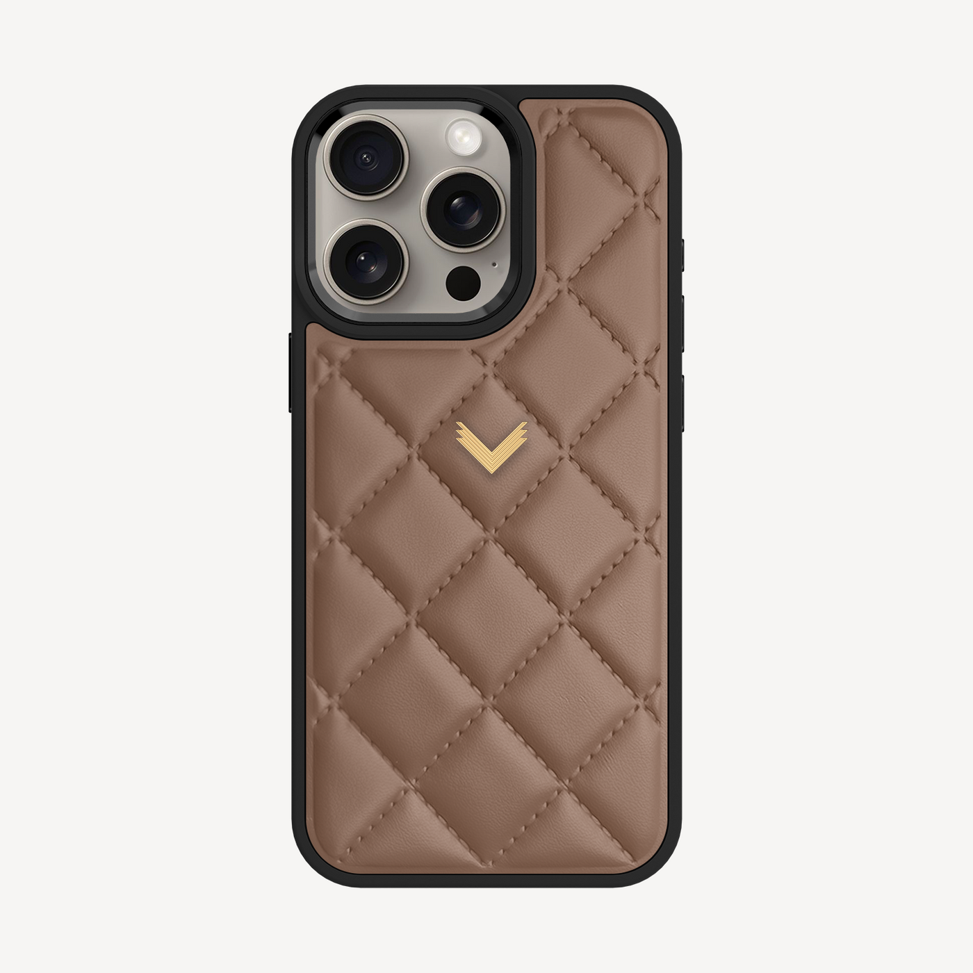 iPhone 15 Pro Max Phone Case, Calf Leather