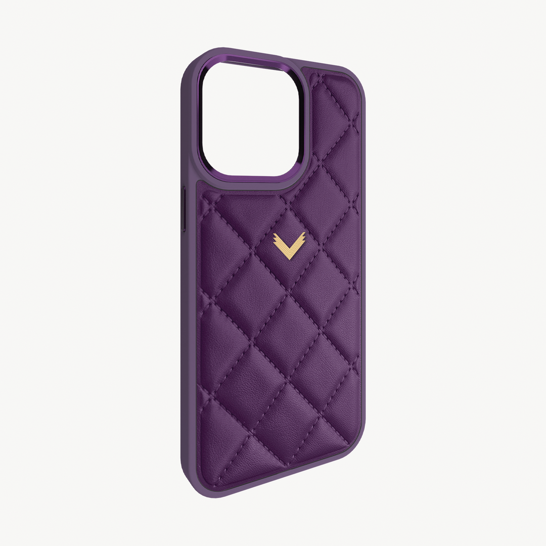 iPhone 15 Pro Max Phone Case, Calf Leather