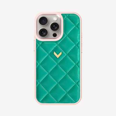 iPhone 15 Pro Phone Case, Calf Leather