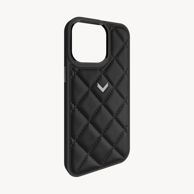 iPhone 15 Pro Max Phone Case, Calf Leather