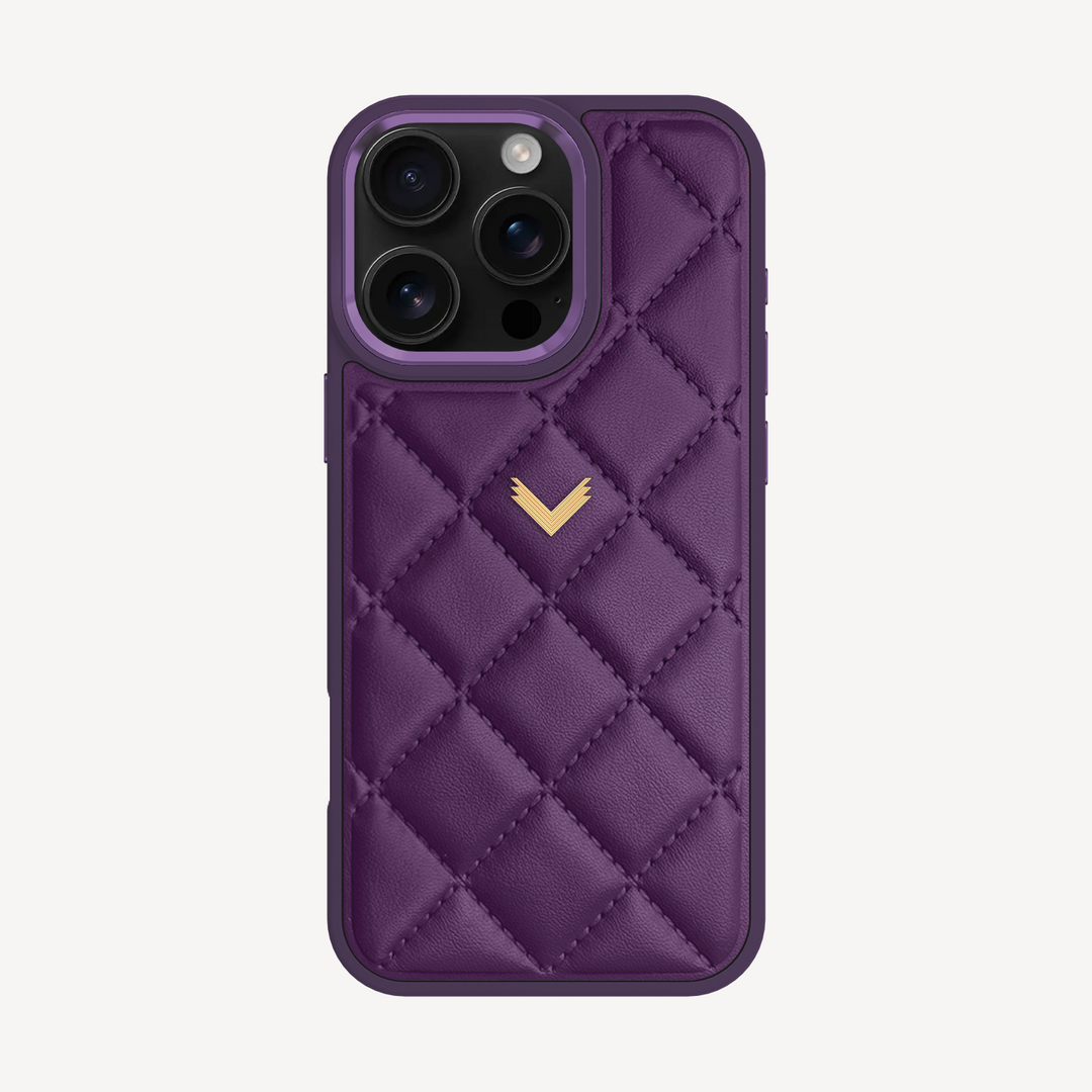 iPhone 16 Pro Max Phone Case, Calf Leather