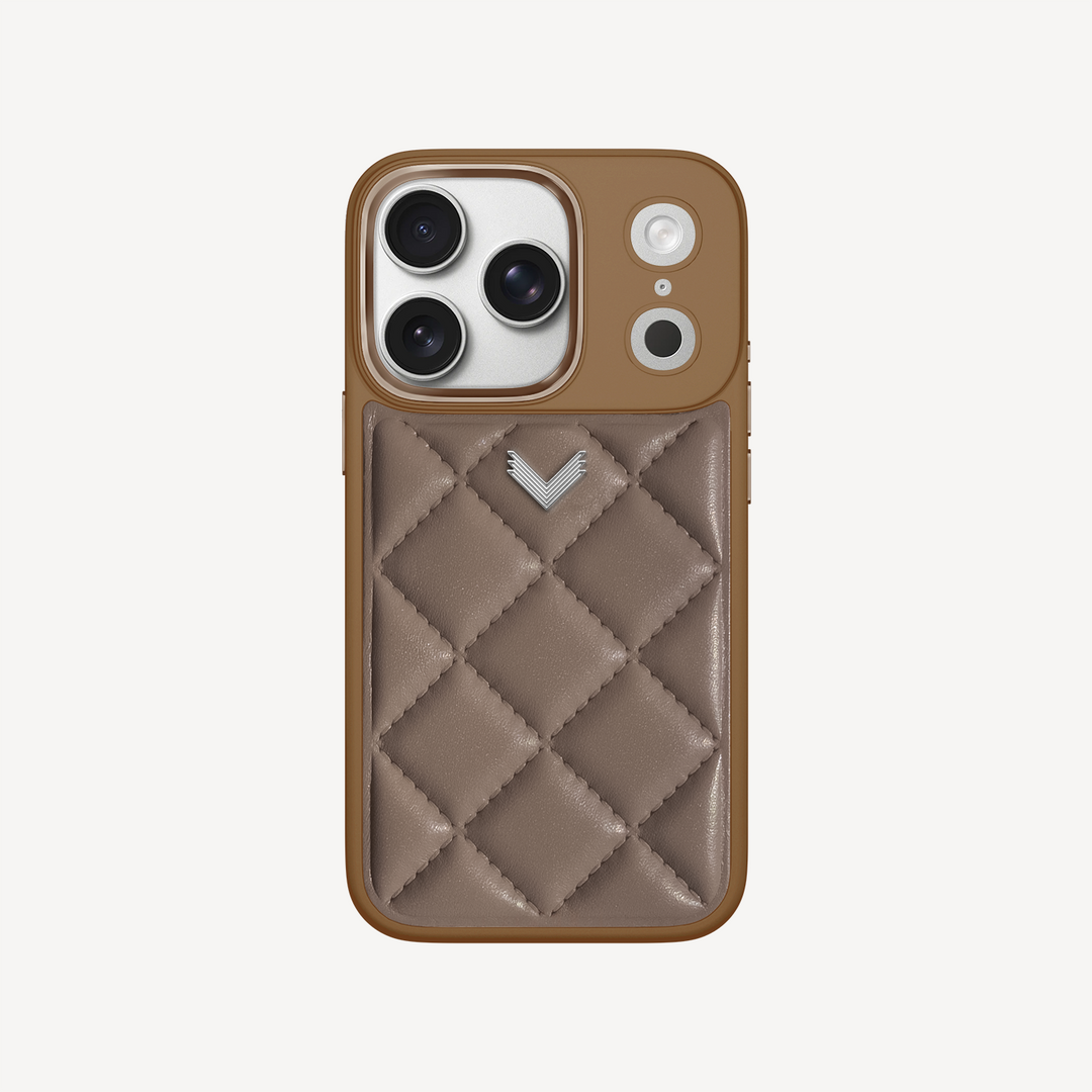 iPhone 17 Pro Phone Case, Calf Leather