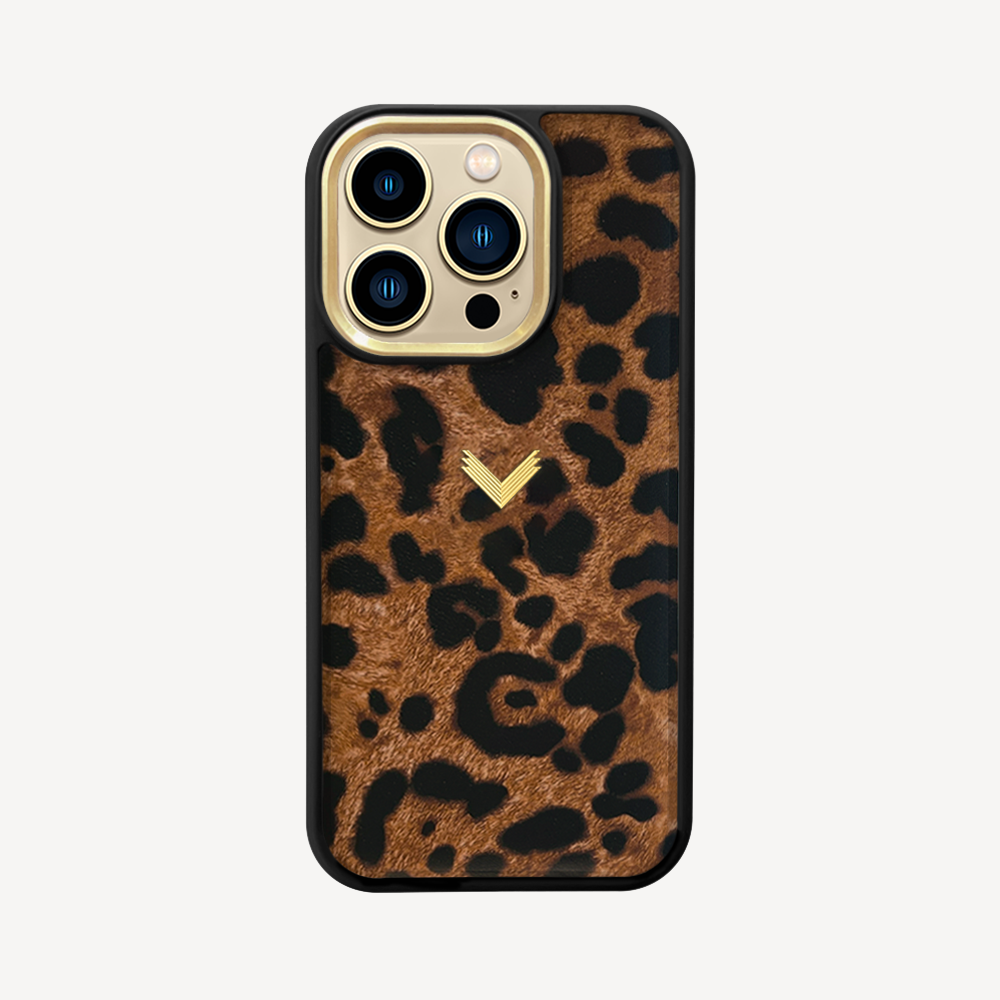 iPhone 13 Pro Phone Case, Goat Leather