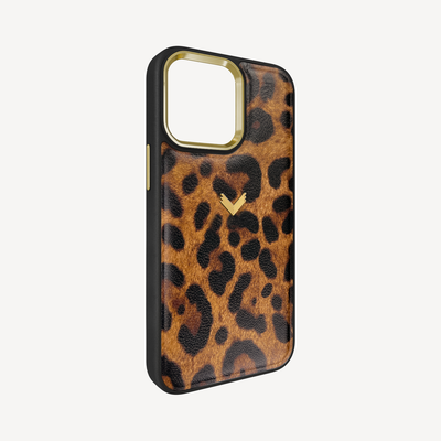 iPhone 15 Pro Phone Case, Goat Leather