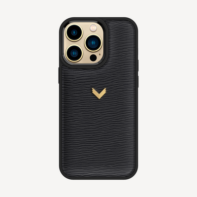 iPhone 14 Pro Phone Case, Calf Leather