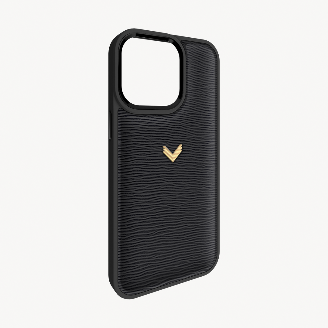 iPhone 14 Pro Phone Case, Calf Leather