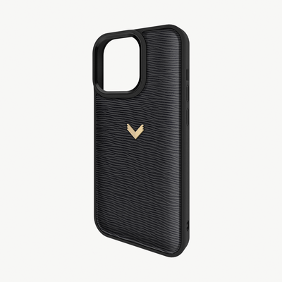 iPhone 14 Pro Phone Case, Calf Leather