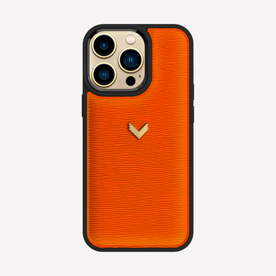iPhone 14 Pro Phone Case, Calf Leather