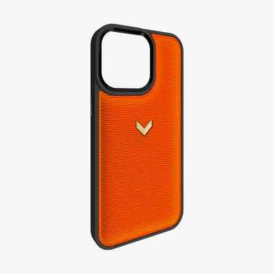 iPhone 14 Pro Phone Case, Calf Leather