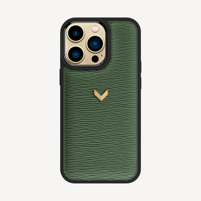 iPhone 14 Pro Max Phone Case, Calf Leather