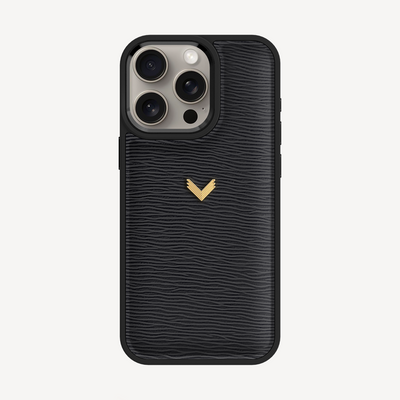 iPhone 15 Pro Phone Case, Calf Leather