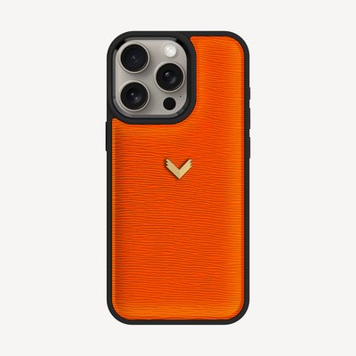 iPhone 15 Pro Max Phone Case, Calf Leather