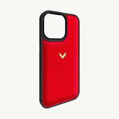 iPhone 15 Pro Max Phone Case, Calf Leather