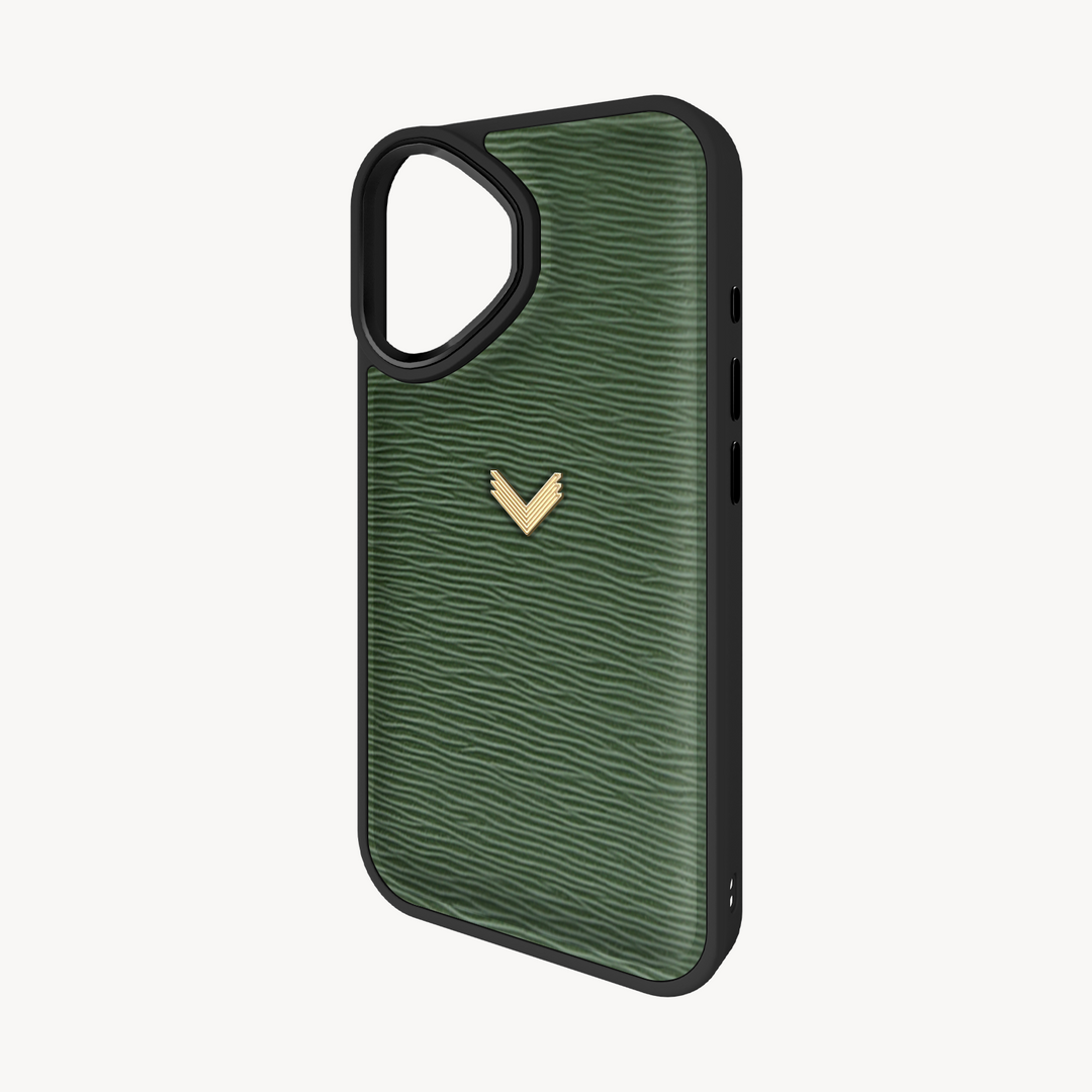 iPhone 16 Pro Phone Case, Calf Leather