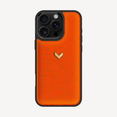 iPhone 16 Pro Max Phone Case, Calf Leather