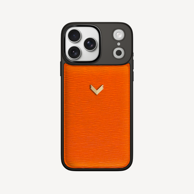 iPhone 17 Pro Phone Case, Calf Leather, Dune Texture