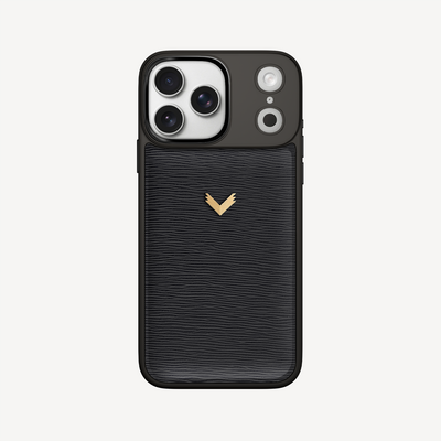 iPhone 17 Pro Phone Case, Calf Leather, Dune Texture
