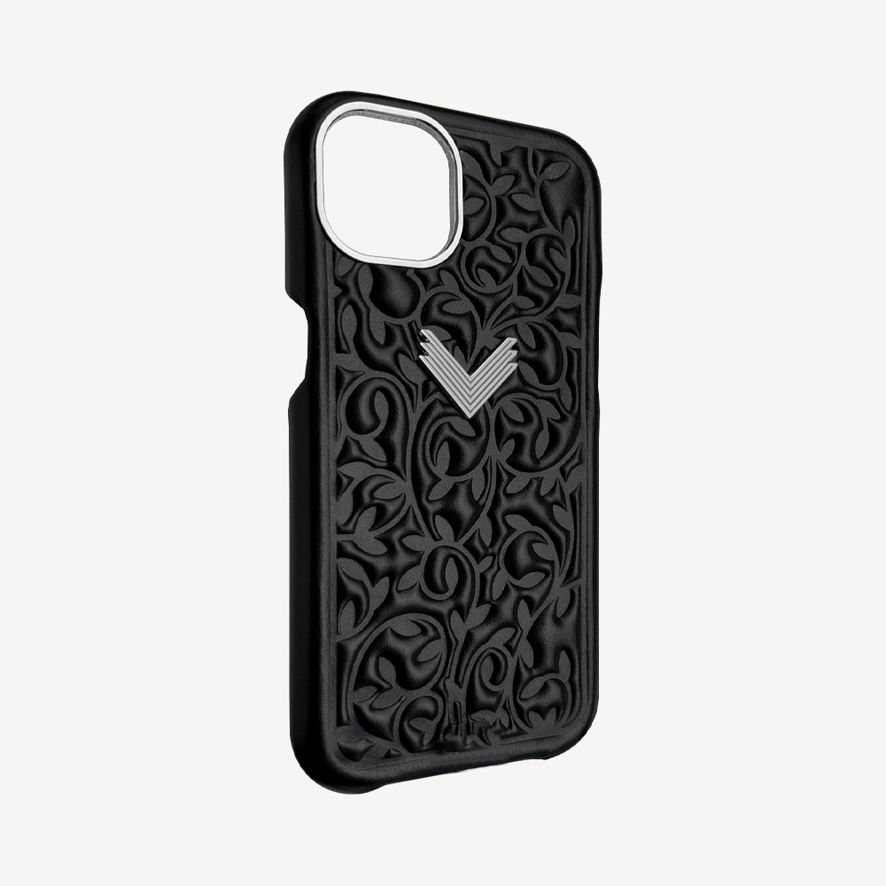 iPhone 12 Pro Max Phone Case, Calf Leather