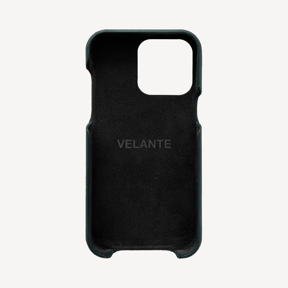 iPhone 15 Pro Phone Case, Calf Leather