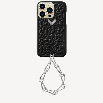 iPhone 14 Pro Phone Case, Calf Leather