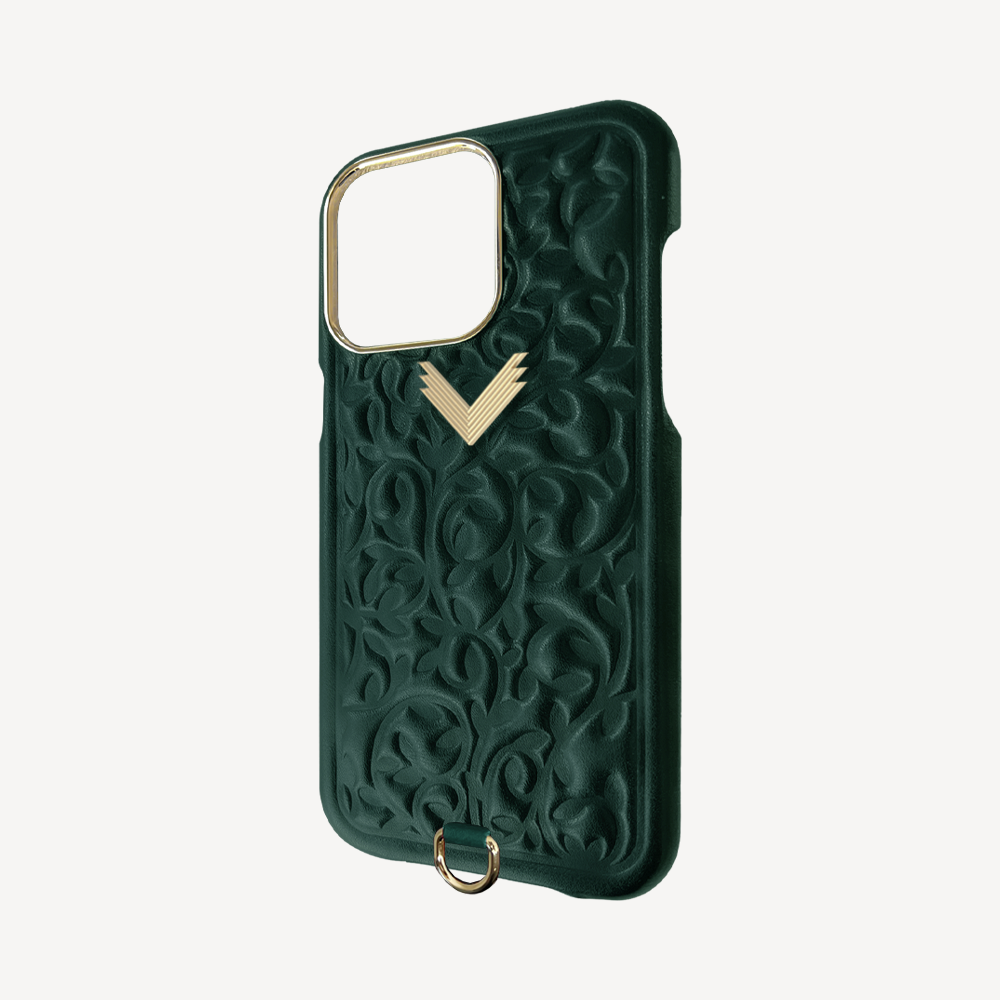 iPhone 14 Pro Phone Case, Calf Leather