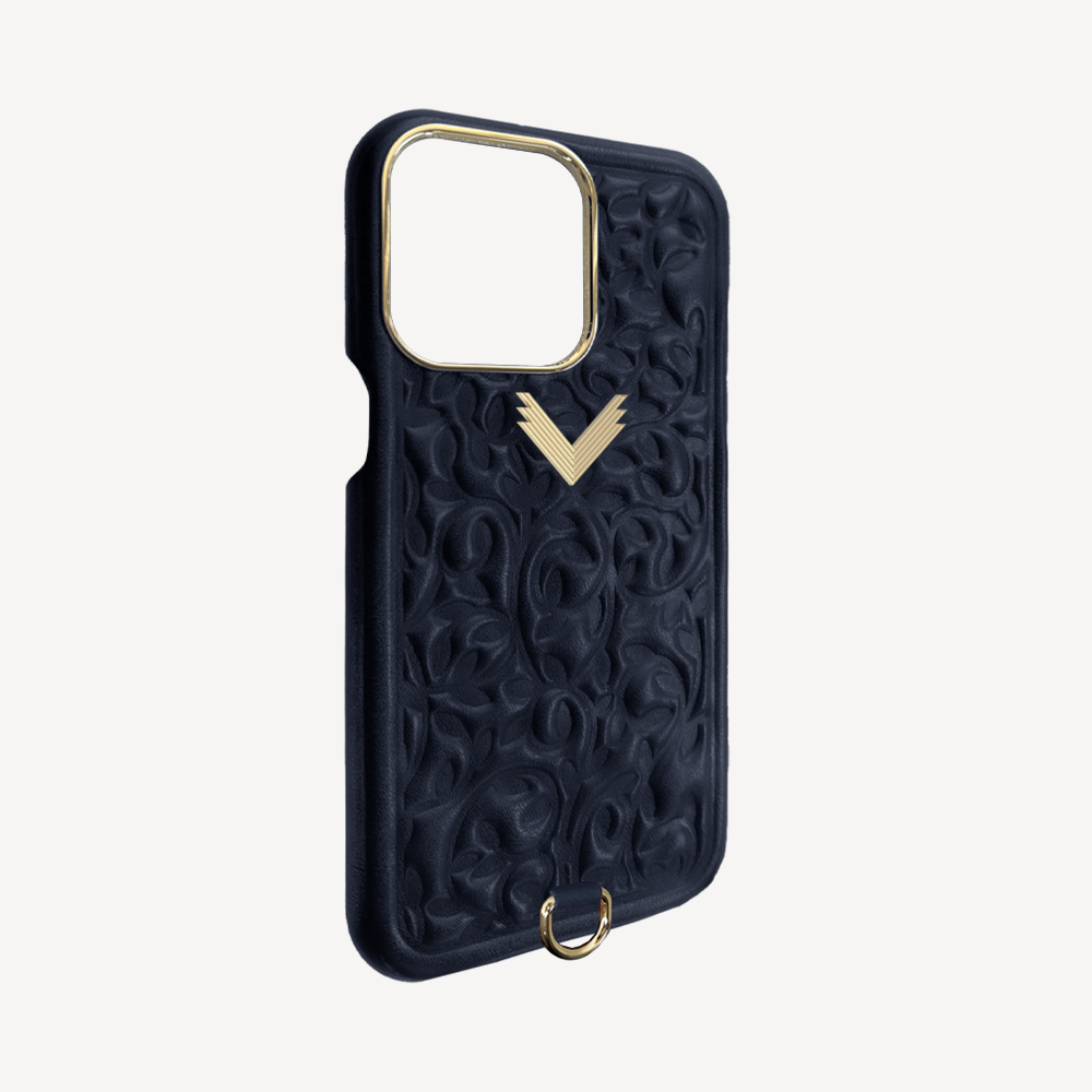 iPhone 14 Pro Phone Case, Calf Leather