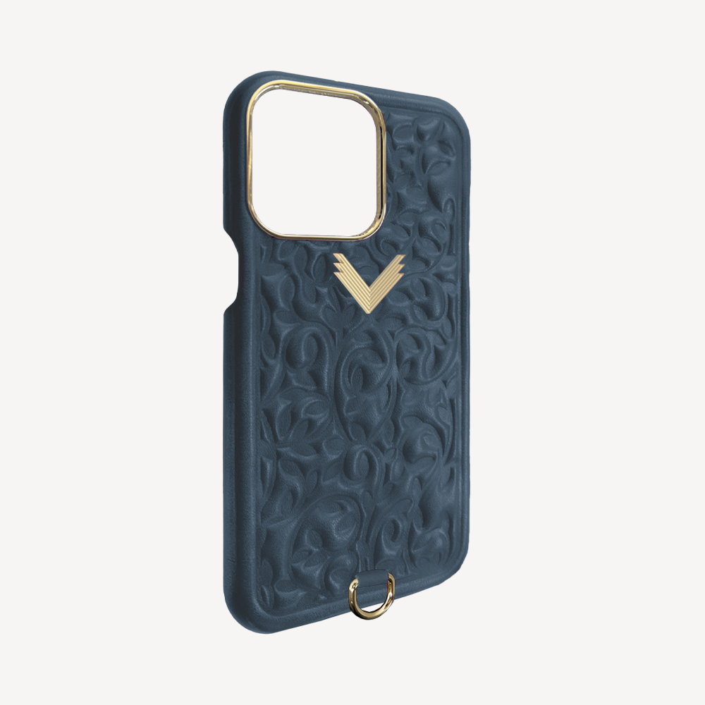 iPhone 14 Pro Phone Case, Calf Leather