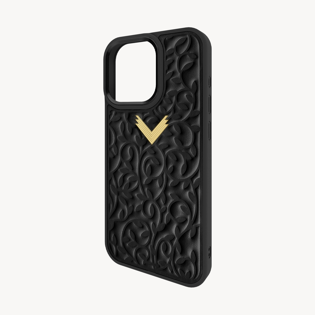 iPhone 15 Pro Phone Case, Calf Leather