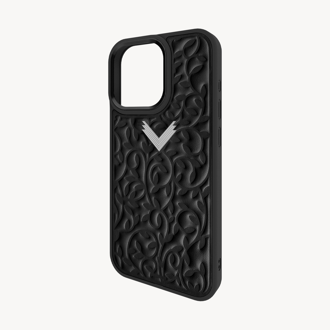 iPhone 15 Pro Phone Case, Calf Leather