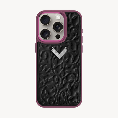 iPhone 15 Pro Phone Case, Calf Leather