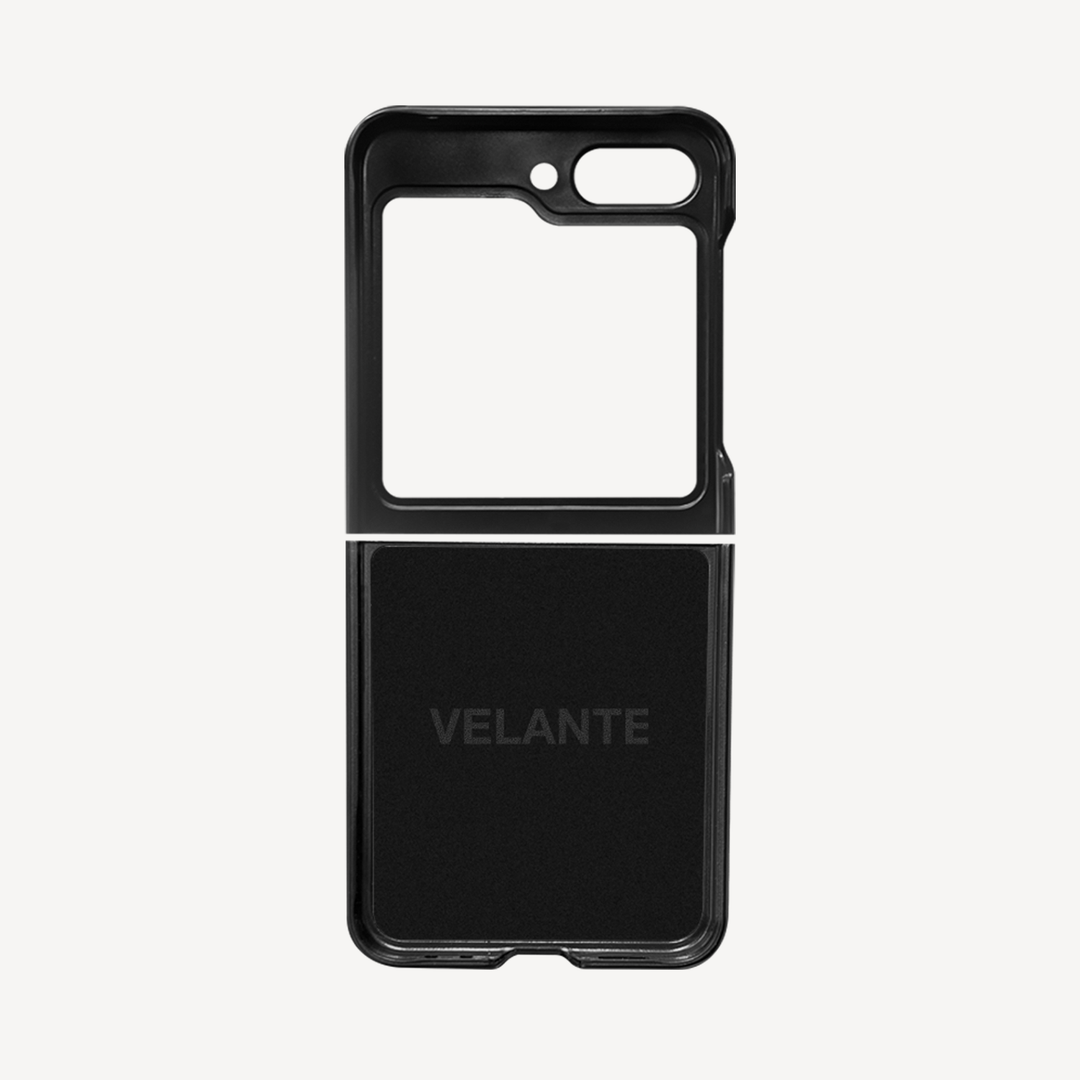 Samsung Z Flip 6 Phone Case, Python Leather