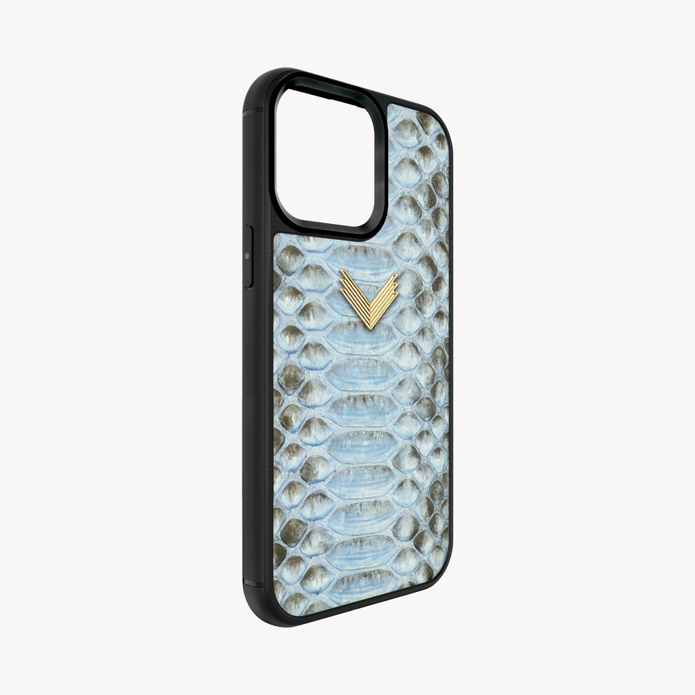 iPhone 14 Pro Phone Case, Python Leather