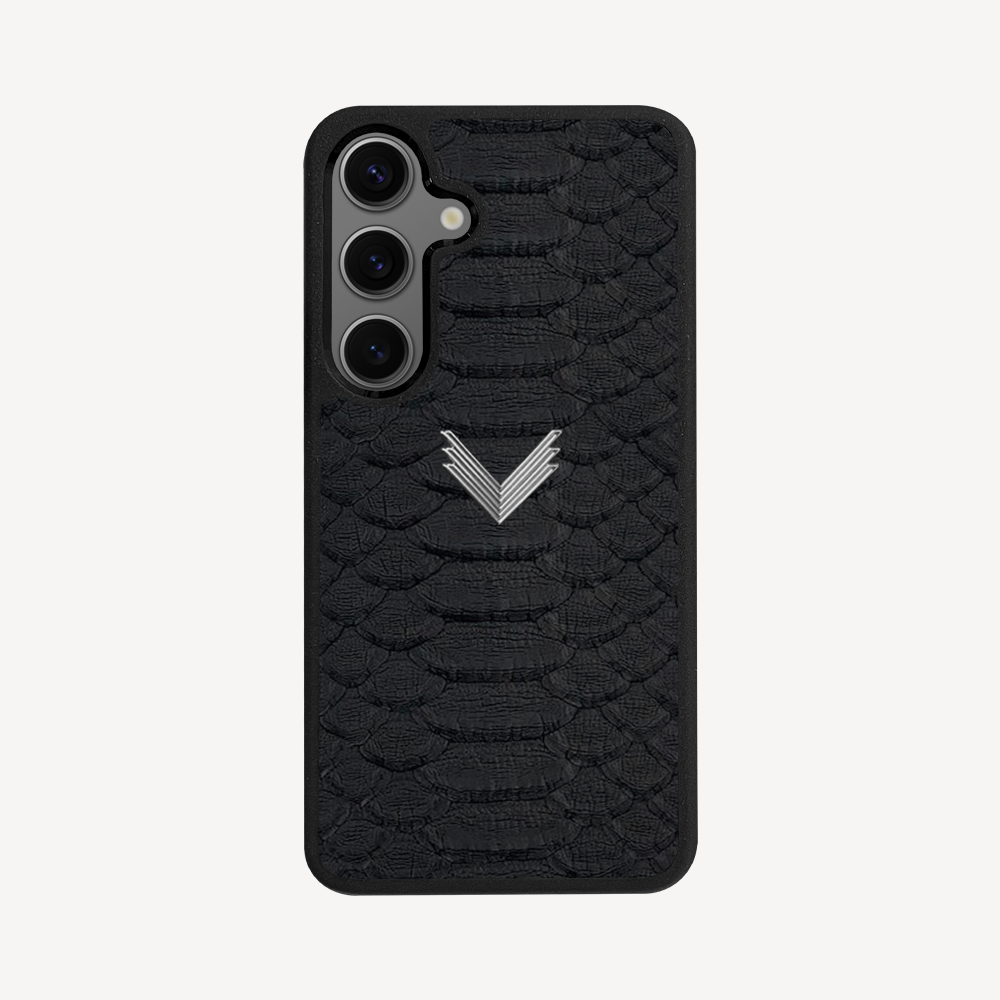 Samsung S23 Phone Case, Python Leather