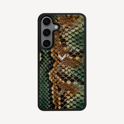 Samsung S24 Plus Phone Case, Python Leather