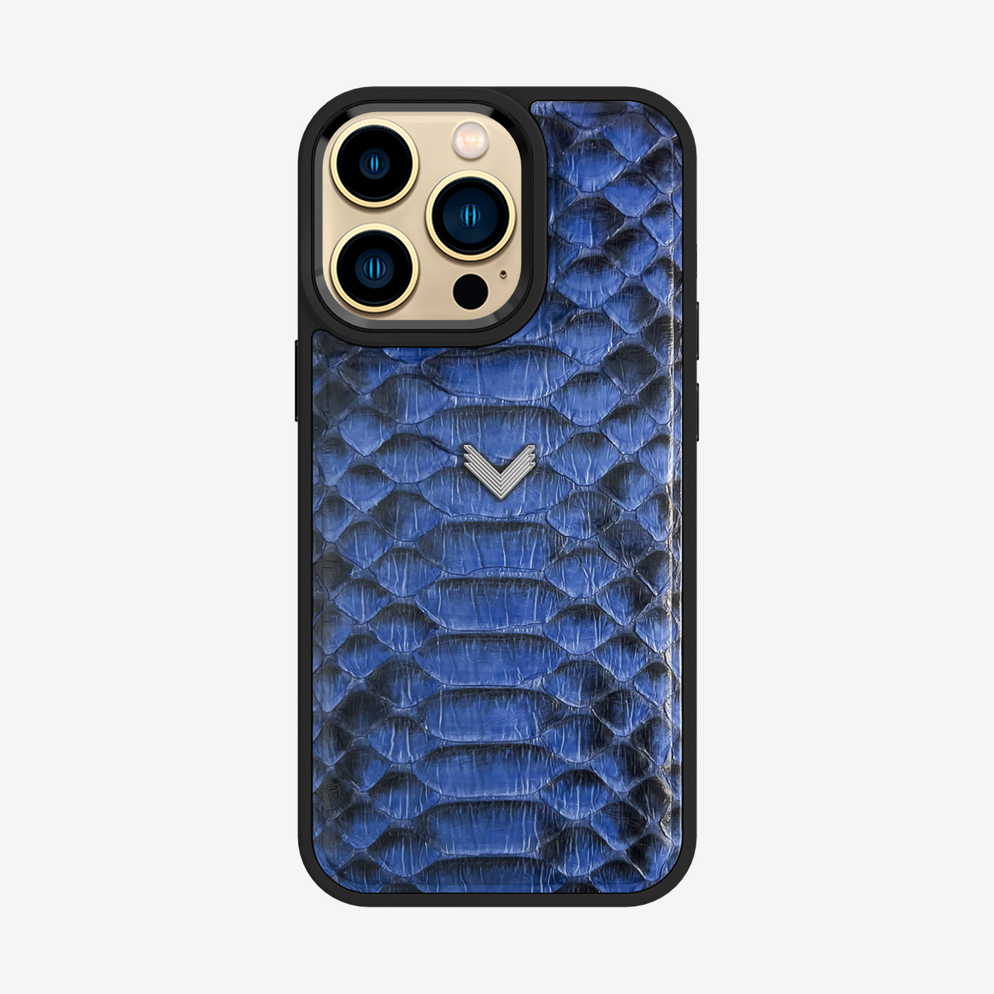 iPhone 14 Pro Max Phone Case, Python Leather