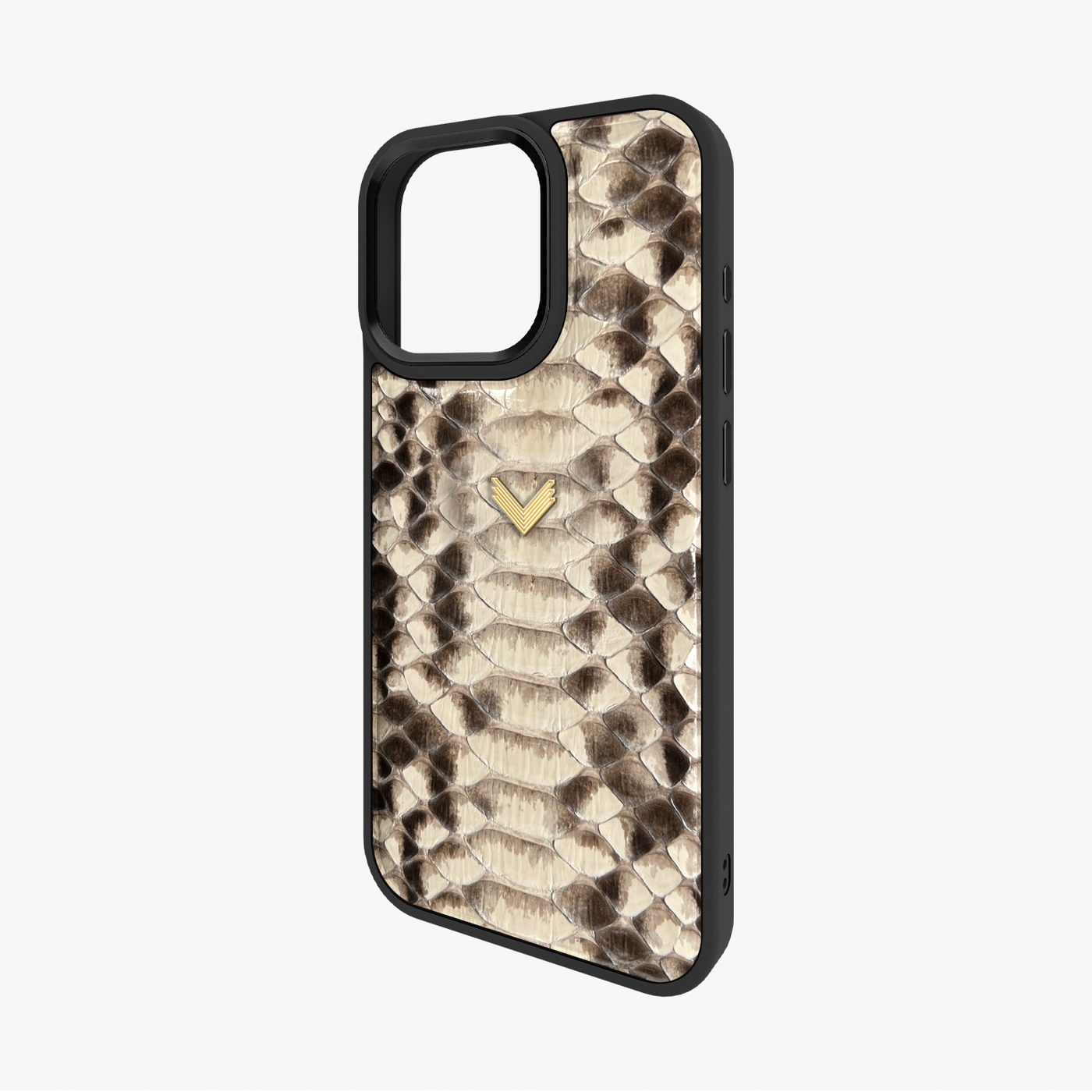 iPhone 15 Pro Max Phone Case, Python Leather