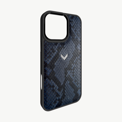 iPhone 16 Pro Max Phone Case, Python Leather