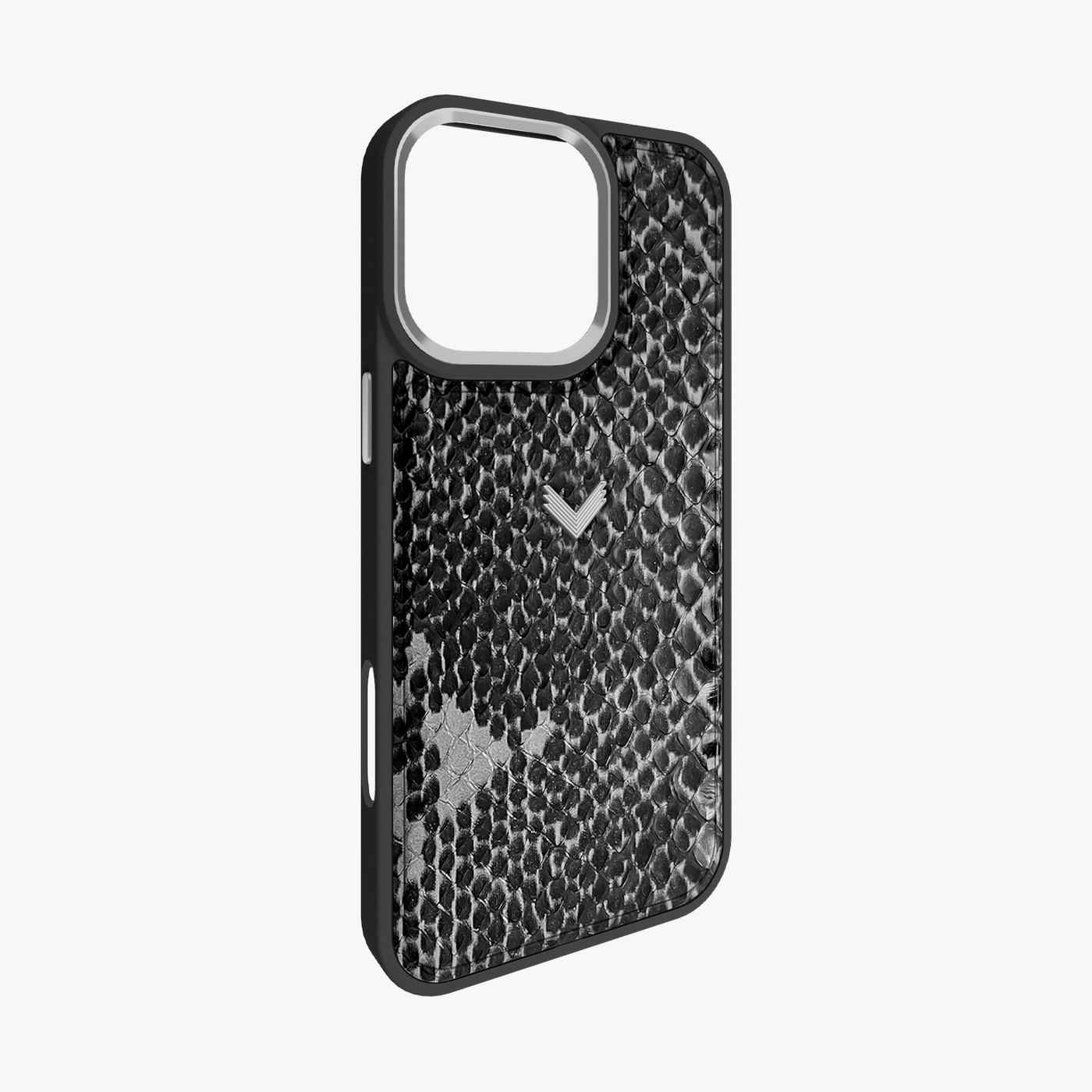 iPhone 16 Pro Max Phone Case, Python Leather