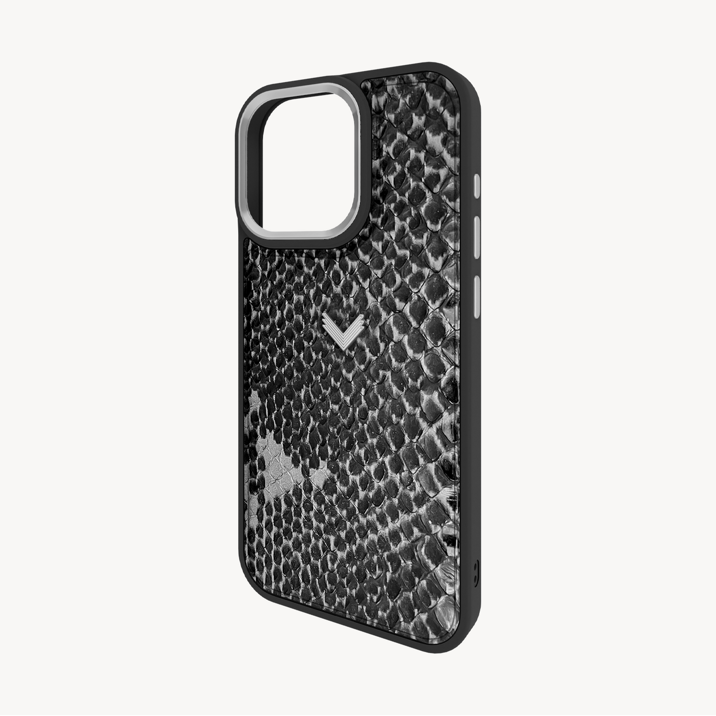 iPhone 16 Pro Max Phone Case, Python Leather